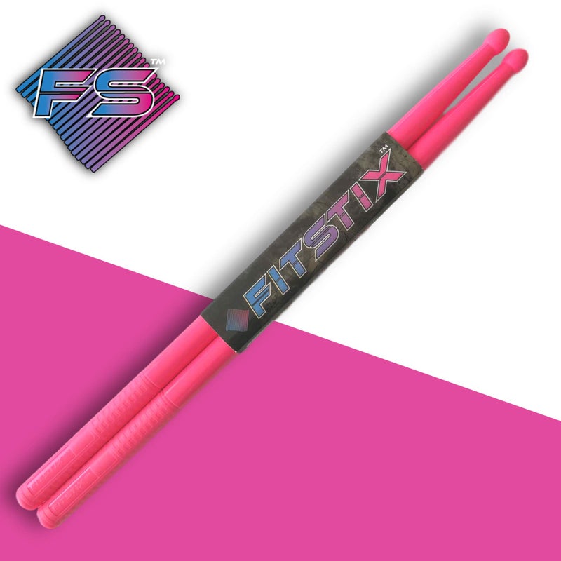 FITSTIX عصا FITSTIX™ لتمارين اللياقة البدنية وفصول الأيروبيك، عصي طبول عالية الجودة، تصميم قوي وخفيف الوزن يجعلها إضافة ممتعة لأي روتين أو فصل تمرين. - Image 1